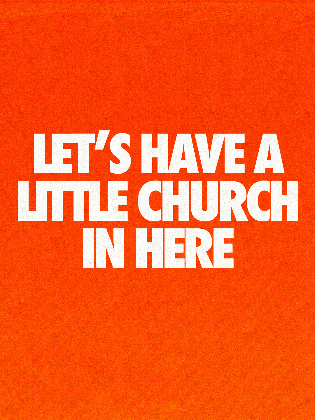 Church Announcement